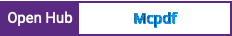 Open Hub project report for Mcpdf