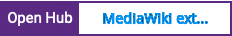Open Hub project report for MediaWiki extensions hosted by WMF