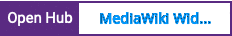 Open Hub project report for MediaWiki Widgets