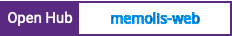 Open Hub project report for memolis-web