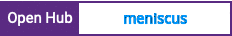 Open Hub project report for meniscus