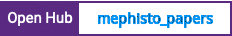 Open Hub project report for mephisto_papers