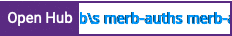 Open Hub project report for merb's merb-auth