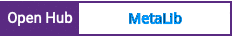 Open Hub project report for MetaLib