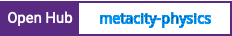 Open Hub project report for metacity-physics