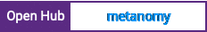 Open Hub project report for metanomy
