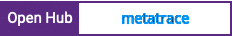 Open Hub project report for metatrace