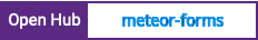 Open Hub project report for meteor-forms