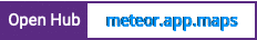 Open Hub project report for meteor.app.maps