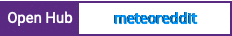 Open Hub project report for meteoreddit
