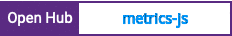 Open Hub project report for metrics-js