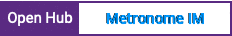 Open Hub project report for Metronome IM