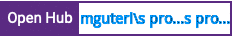 Open Hub project report for mguterl's progression