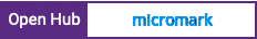 Open Hub project report for micromark