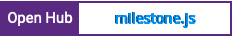 Open Hub project report for milestone.js