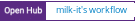 Open Hub project report for milk-it's workflow