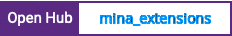 Open Hub project report for mina_extensions