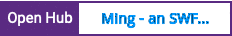 Open Hub project report for Ming - an SWF output library