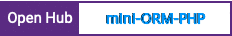 Open Hub project report for mini-ORM-PHP