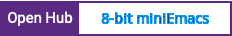 Open Hub project report for 8-bit miniEmacs