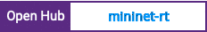 Open Hub project report for mininet-rt