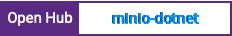 Open Hub project report for minio-dotnet
