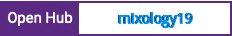 Open Hub project report for mixology19