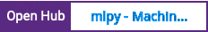 Open Hub project report for mlpy - Machine Learning Python