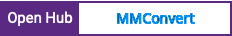 Open Hub project report for MMConvert