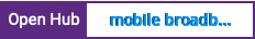 Open Hub project report for mobile broadband provider info