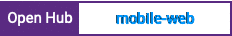 Open Hub project report for mobile-web