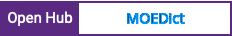 Open Hub project report for MOEDict