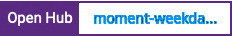 Open Hub project report for moment-weekday-calc
