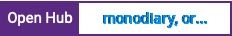 Open Hub project report for monodiary, organize your log