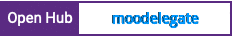 Open Hub project report for moodelegate