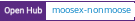 Open Hub project report for moosex-nonmoose