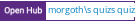 Open Hub project report for morgoth's quiz