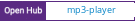 Open Hub project report for mp3-player