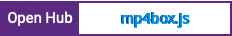 Open Hub project report for mp4box.js