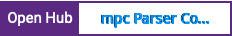 Open Hub project report for mpc Parser Combinator