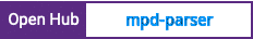 Open Hub project report for mpd-parser