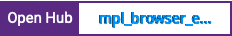 Open Hub project report for mpl_browser_experiments