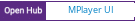 Open Hub project report for MPlayer UI