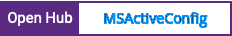 Open Hub project report for MSActiveConfig