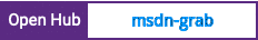 Open Hub project report for msdn-grab