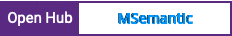 Open Hub project report for MSemantic