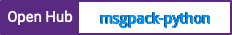 Open Hub project report for msgpack-python