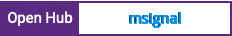 Open Hub project report for msignal