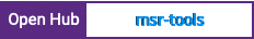 Open Hub project report for msr-tools
