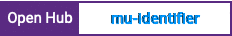 Open Hub project report for mu-identifier